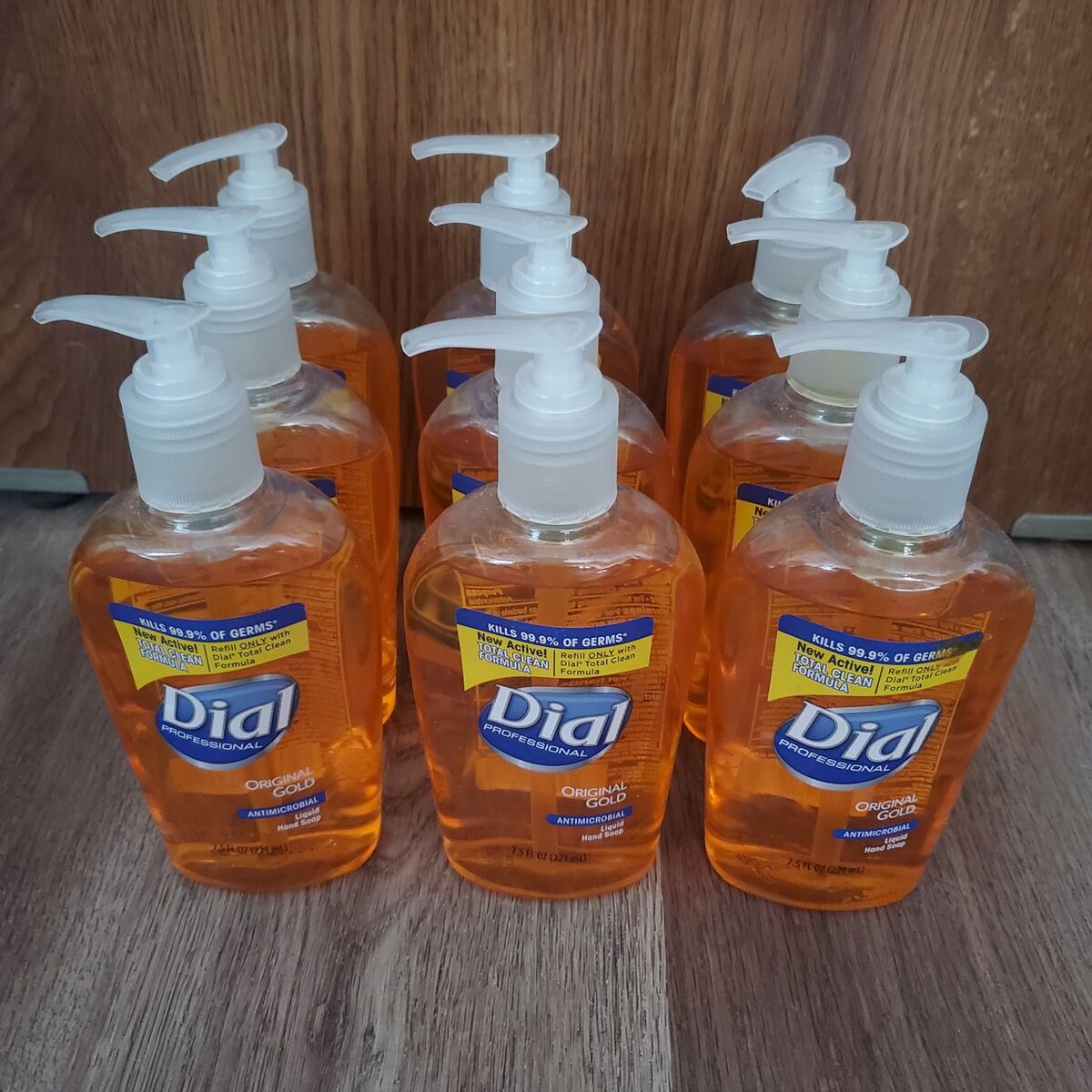 New Dial Hand Soap Antibacterial Pump Bottles