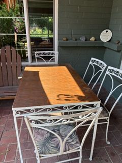 Free Patio Table and Chairs