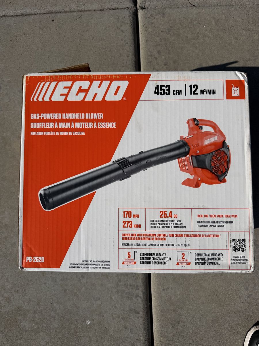 NEW Echo PB-2520 25.4cc Gas-Powered Handheld Leaf Blower