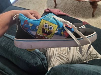 SpongeBob heelie shoes