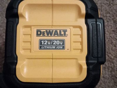 DeWalt Bluetooth speaker