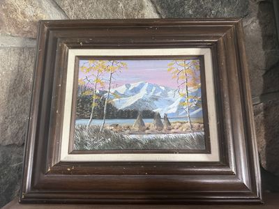 Vintage painting