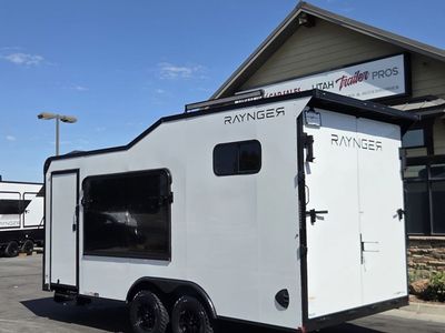 8x18 / 8.5x18 Toy Hauler Travel Trailer w/ Pop Out Tents RAYNGER 2026