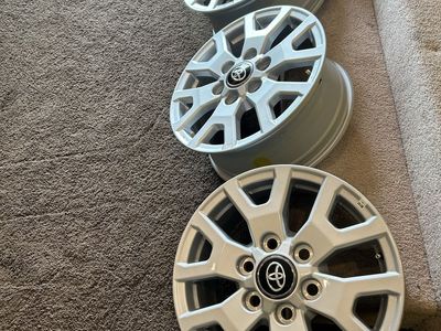 NEW OEM TOYOTA WHEELS-TIRES 17”