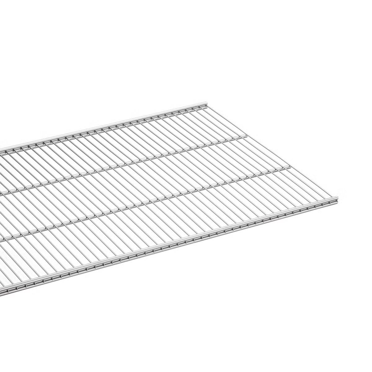 Set of 5 Elfa Ventilated Wire Shelves (2 ft x 16 in) - Platinum/Silver