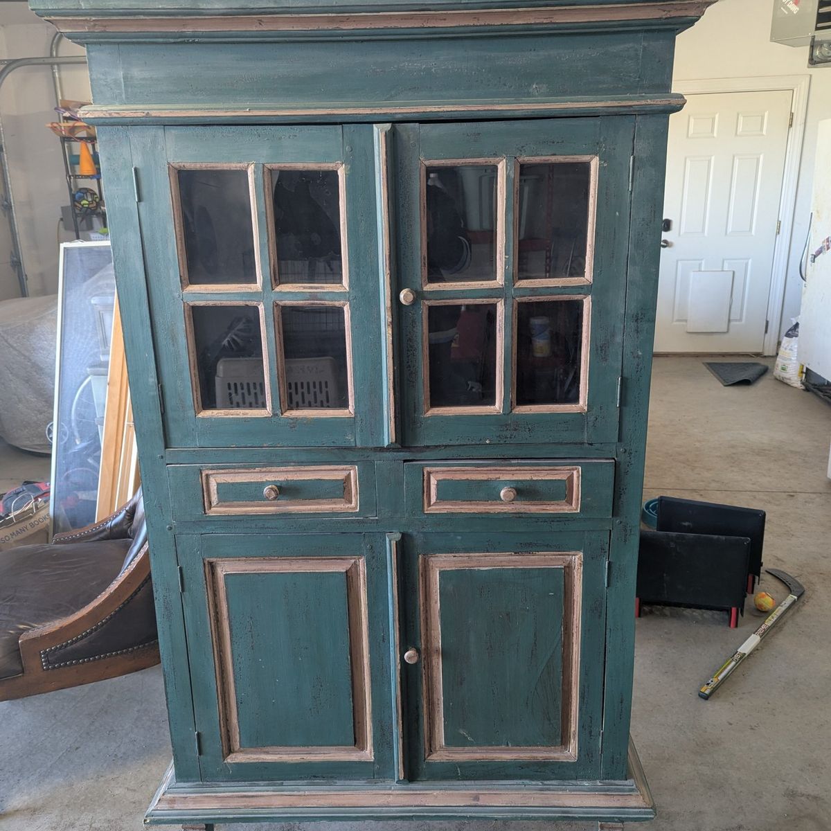 older antique hutch