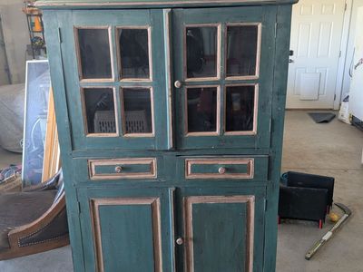 older antique hutch