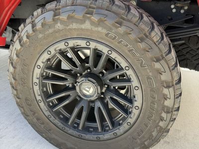 20” Fuel wheels and Toyo M/T tires
