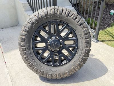 Dodge Ram 3500 Limited Rims and Tires 295/65R20