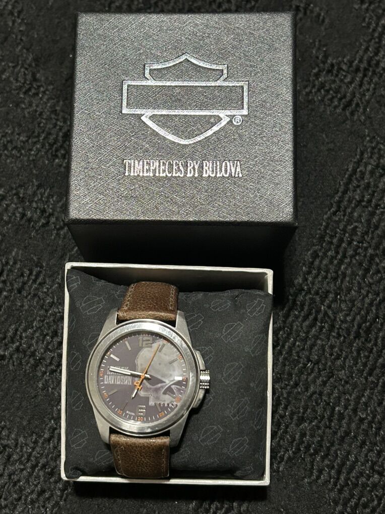 Harley Davidson Bulova Watch