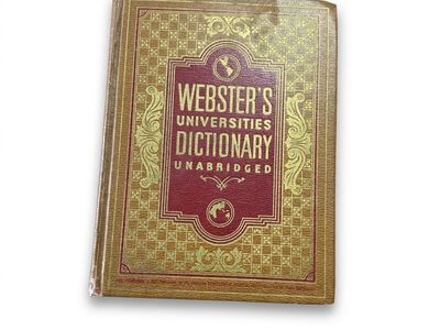 1942 Webster’s Universities Dictionary Unabridged