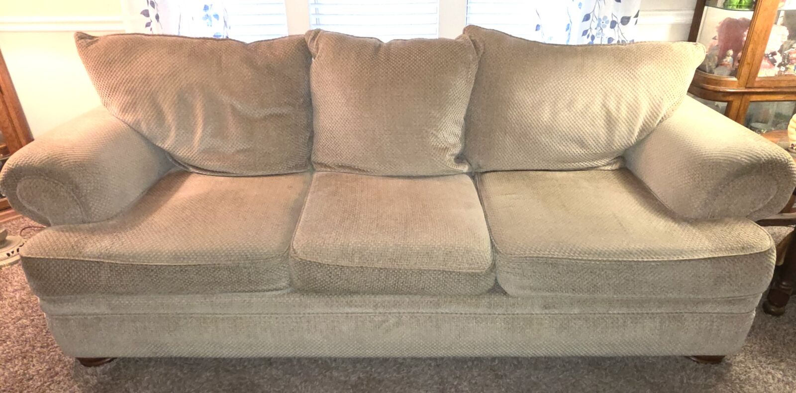 Large Overstuffed Sofa , Couch