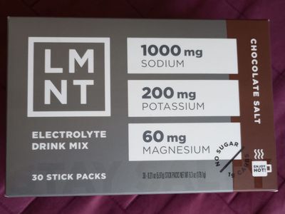 LMNT Zero Sugar Hot Chocolate mixer