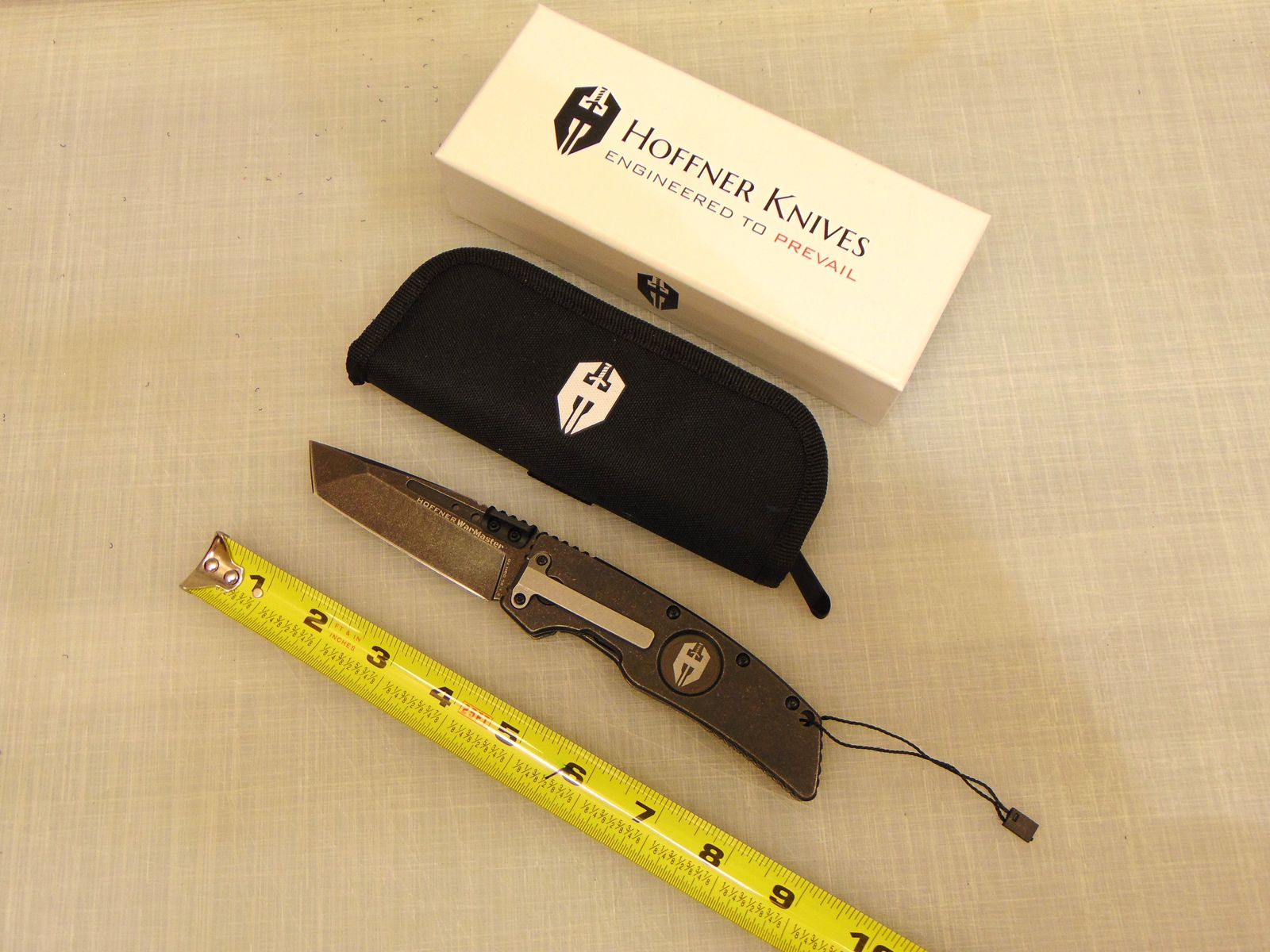 Hoffner Warmaster D2 Steel Folding Pocket Knife 3.5''
