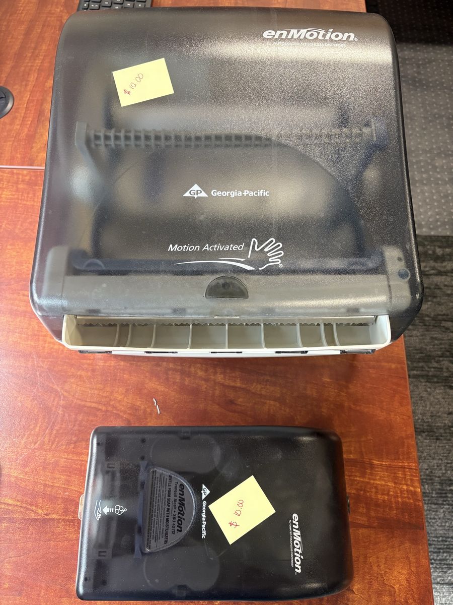 Automatic Soap and Paper Towel Dispenser