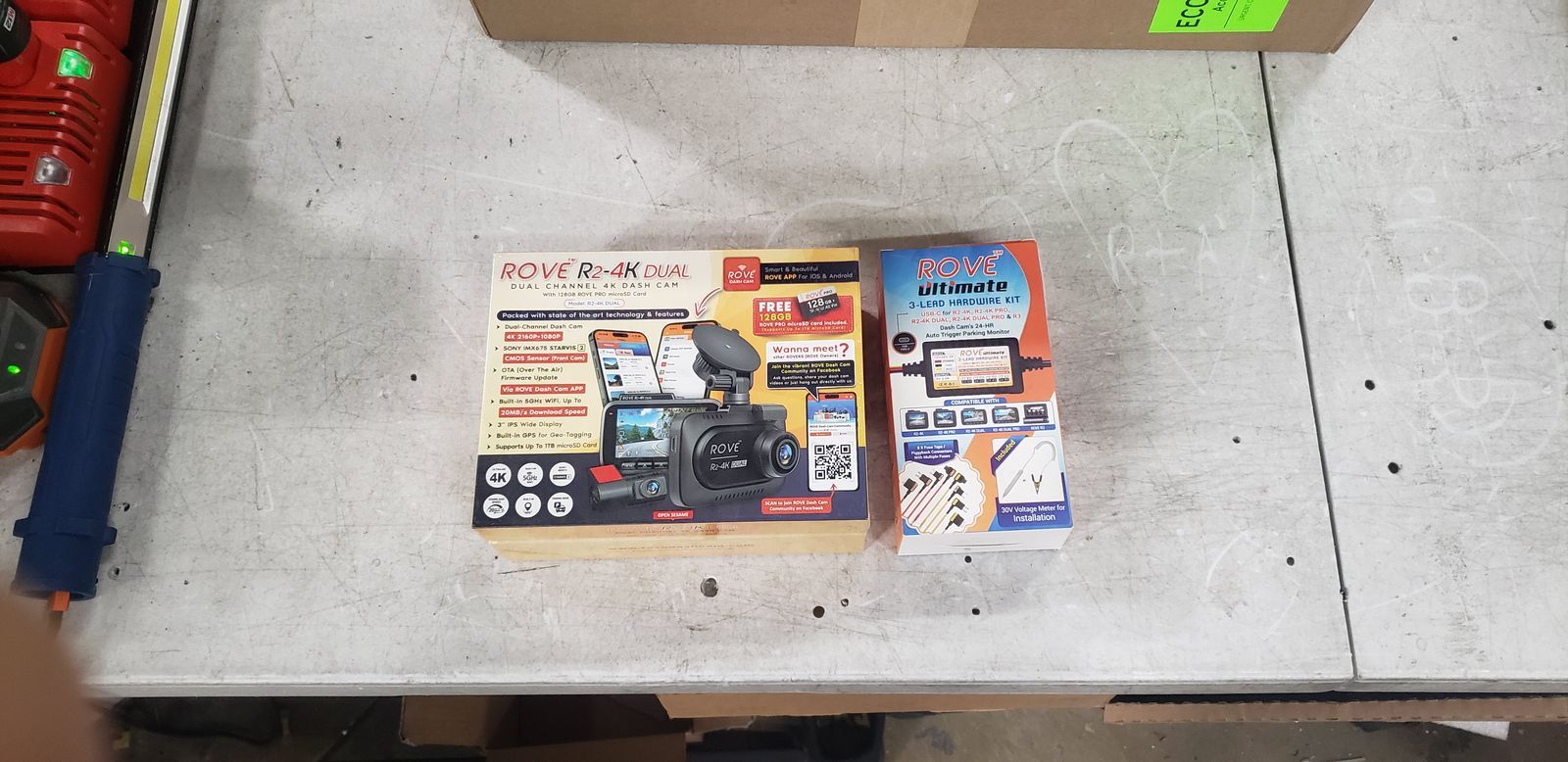 Rove R2-4K dual channel dashcam