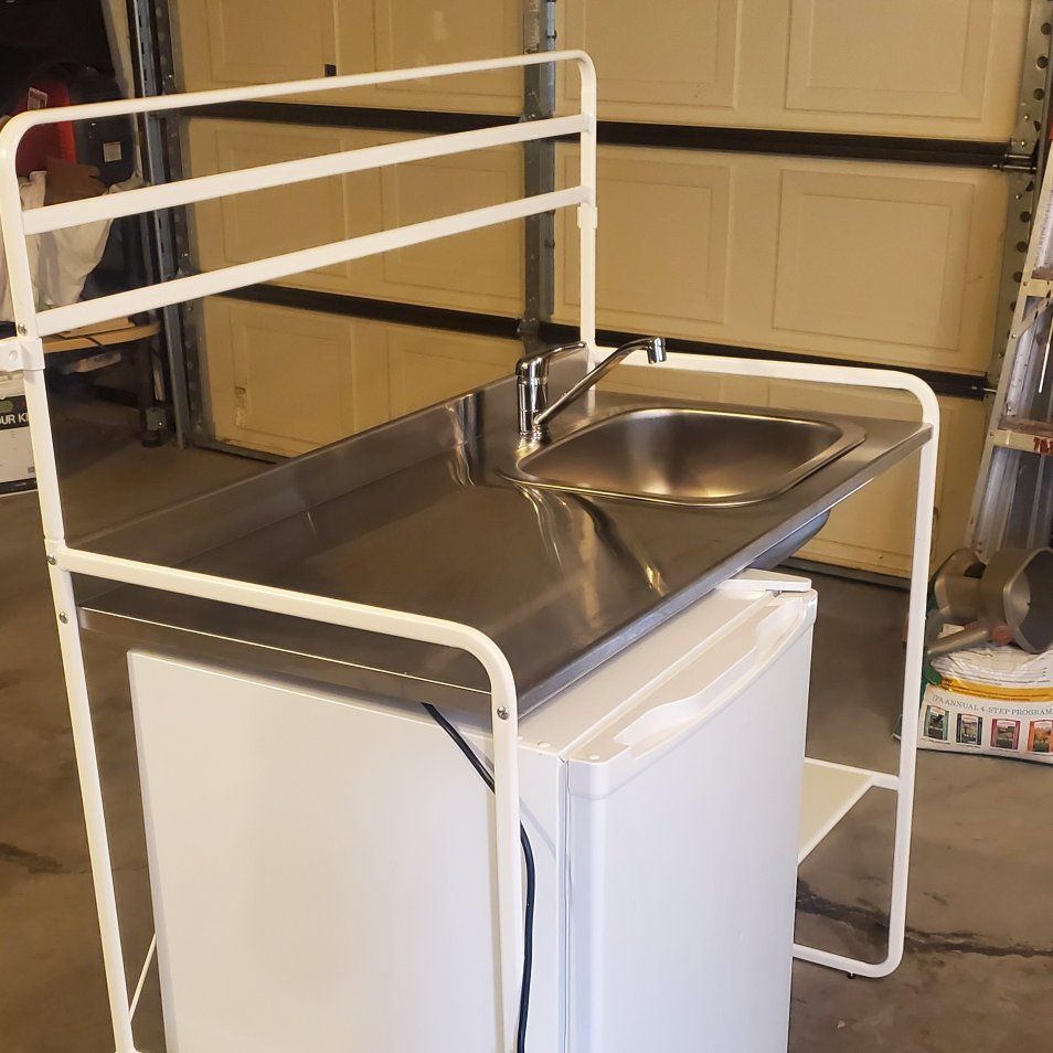 IKEA Kitchenette & Mini Fridge