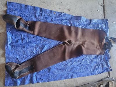 Hodgman Neoprene Waders Brown Chest Waders Fishing Hunting Kids