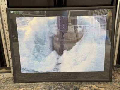 Lighthouse Wall Art & Coastal Framed Prints Collection - 5 Pieces