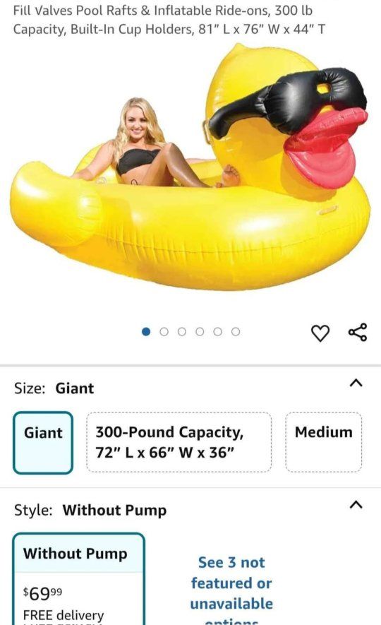 Giant inflatable duck