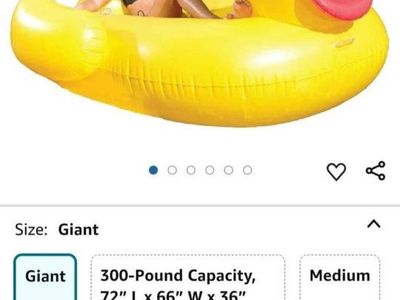 Giant inflatable duck