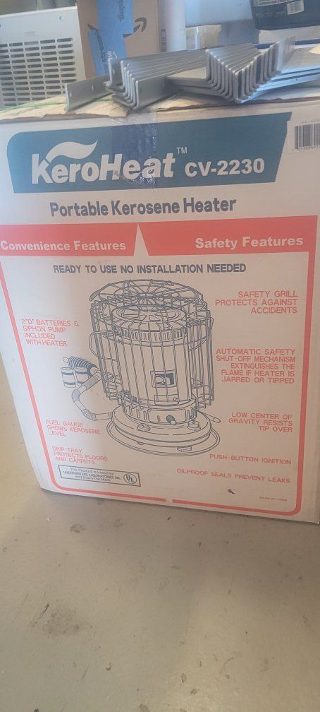 Kero Heat Portable Kerosene Heater and Kerosene