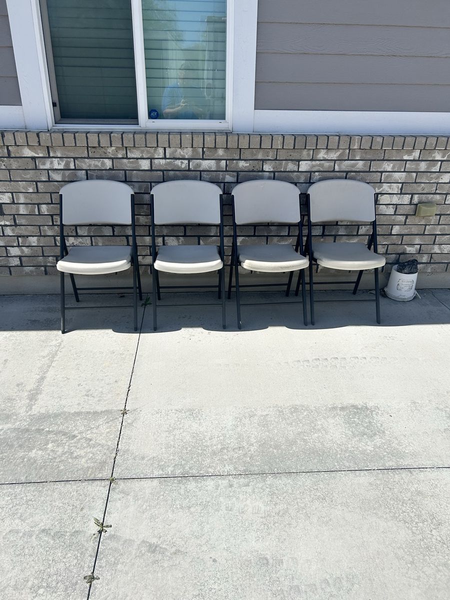 Lifetime, Heavy Duty, Folding Chairs