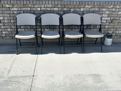 Lifetime, Heavy Duty, Folding Chairs