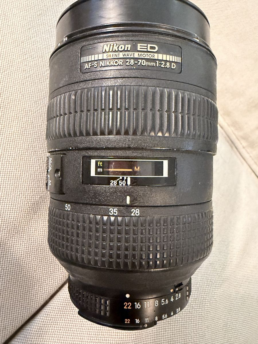 Nikon Nikkor AF-S 28-70mm f2.8 D ED IF Lens AFS