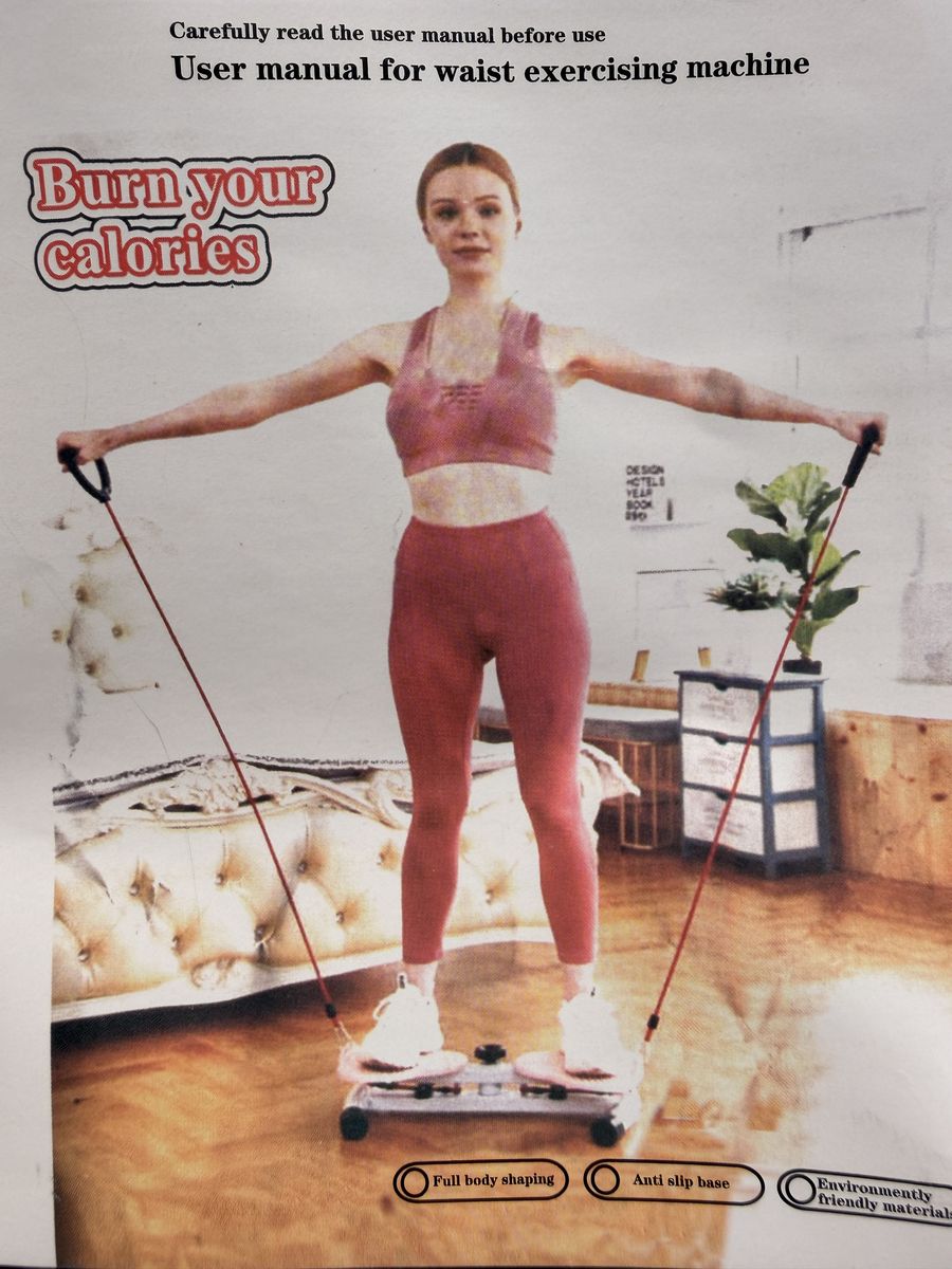 Waist Exercising Machine Rotation/Stepper NEW