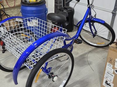 Adult Vevor Tricycle Exercise, Utility, and Fun