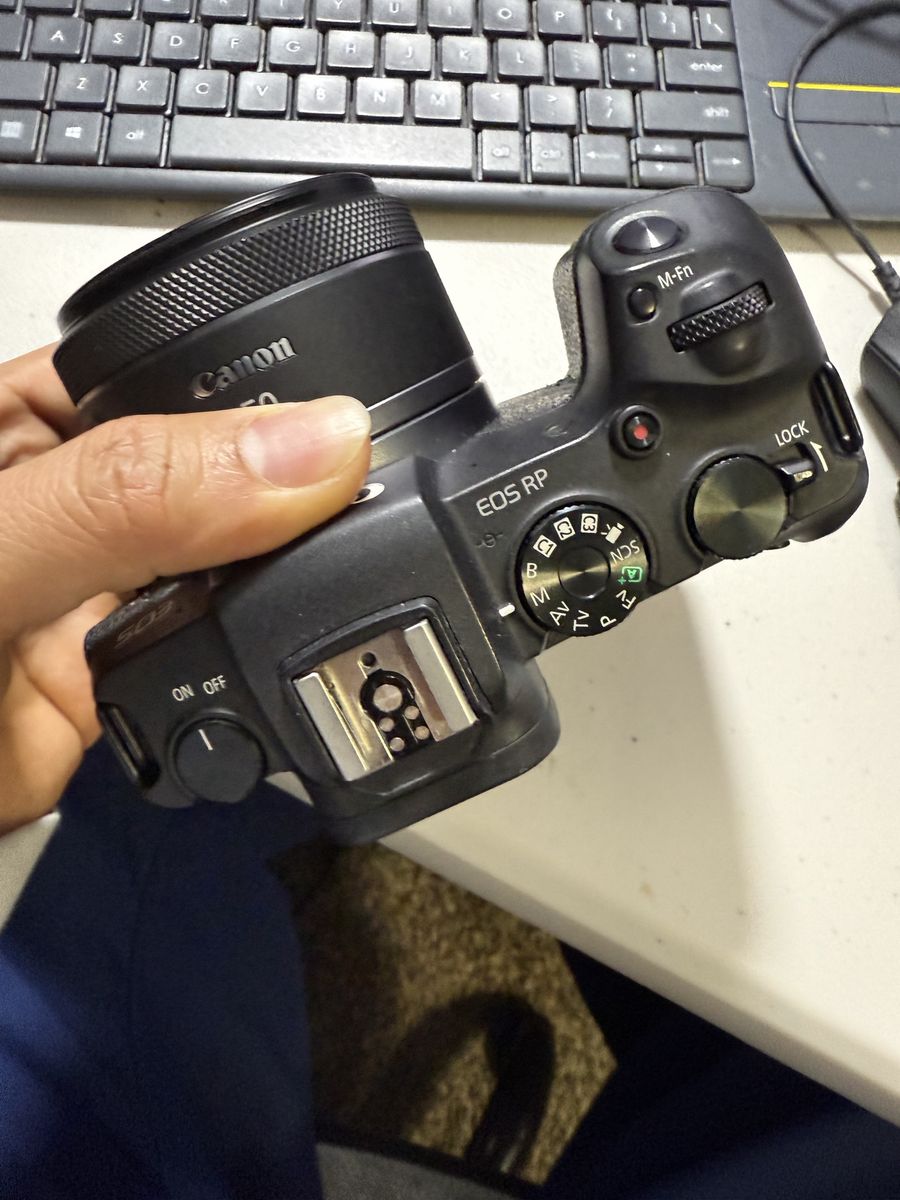 Canon Rp body only, great, rf50mm 1.8