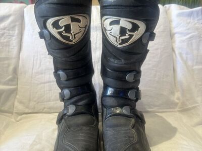 Thor MX T-30 Men’s Size 11 Black Motorcycle Boots