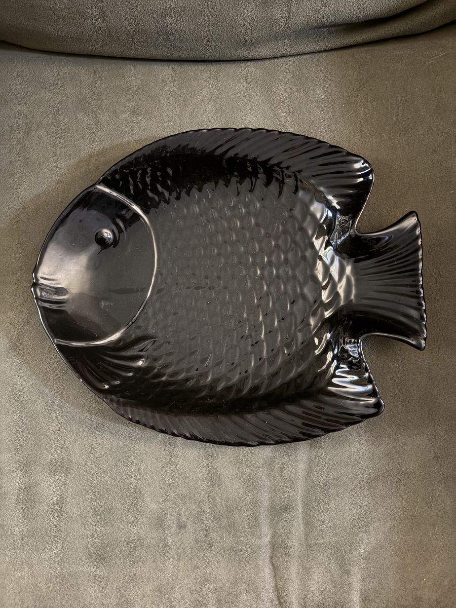 Black Fish Platter / Plate