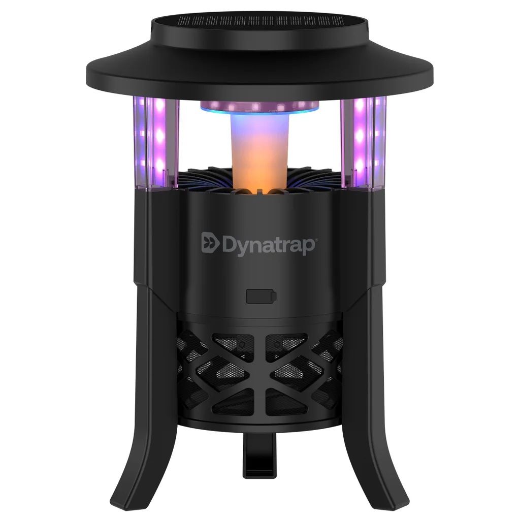 Dynatrap  DT032-SCT Solar Outdoor Insect Trap  with Flickering Flame Light for up to 1/4 Acre 1934126 #105827