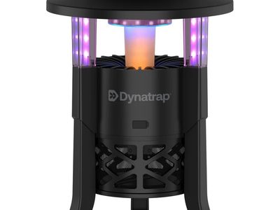 Dynatrap DT032-SCT Solar Outdoor Insect Trap with Flickering Flame Light for up to 1/4 Acre 1934126 #105827