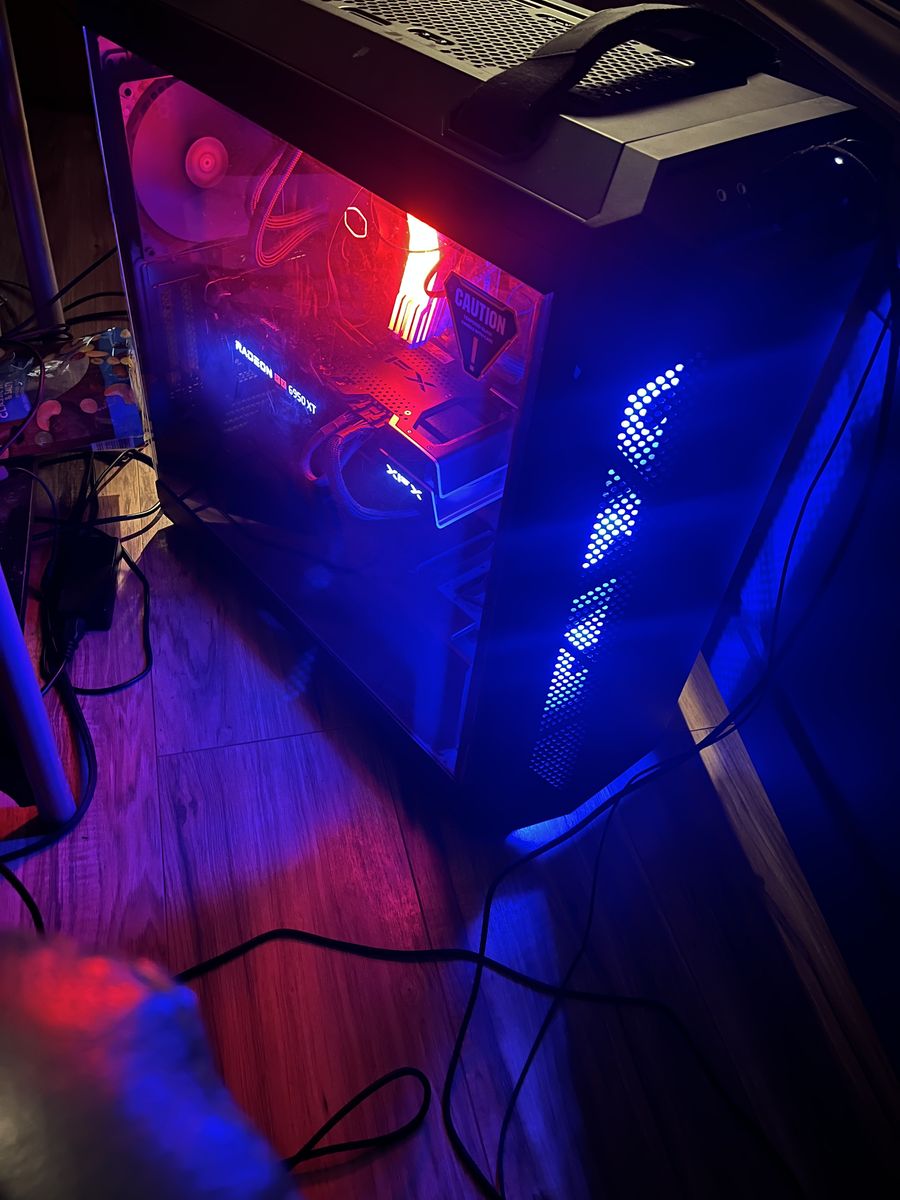 Ultra Gaming PC and monitor