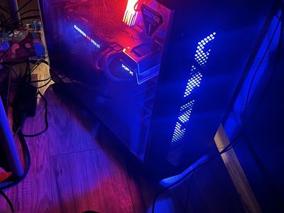 Ultra Gaming PC and monitor