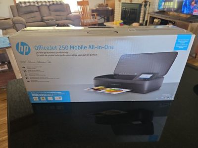 HP OfficeJet 250 Mobile All-in-One Printer - Wireless, Print, Scan, Copy - New