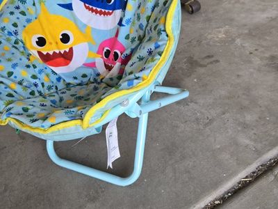 Baby Shark Foldable Toddler Chair - Kids Seating