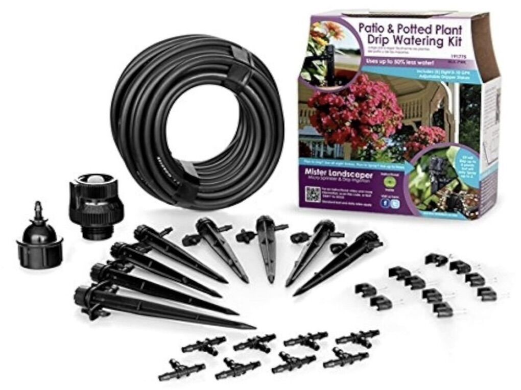 Mister Landscaper Patio & Potted Plant Drip Kit
