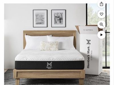 Members Mark 12 inch full mattress