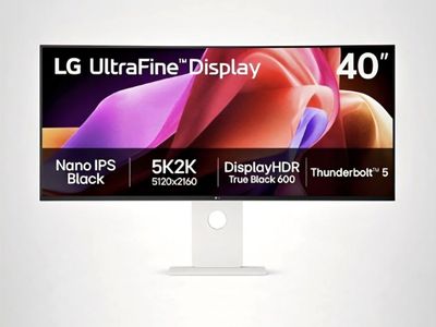 LG 40U990A-W 40-inch Ultrafine evo 5K2K WUHD (5120 x 2160) Nano IPS Curved Monitor