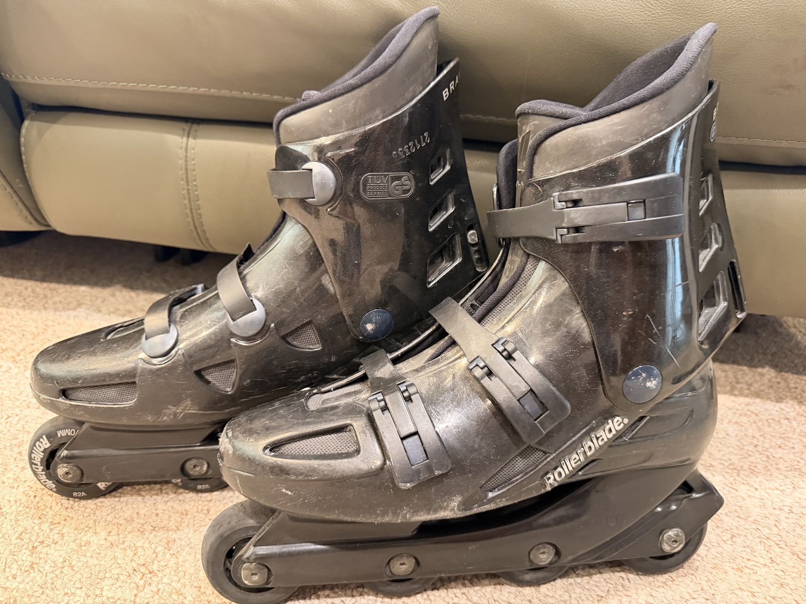 Bravoblade Rollerblades, men's size 10