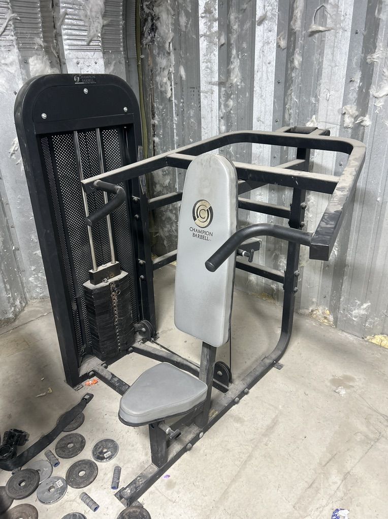 Champion Barbell Shoulder Press