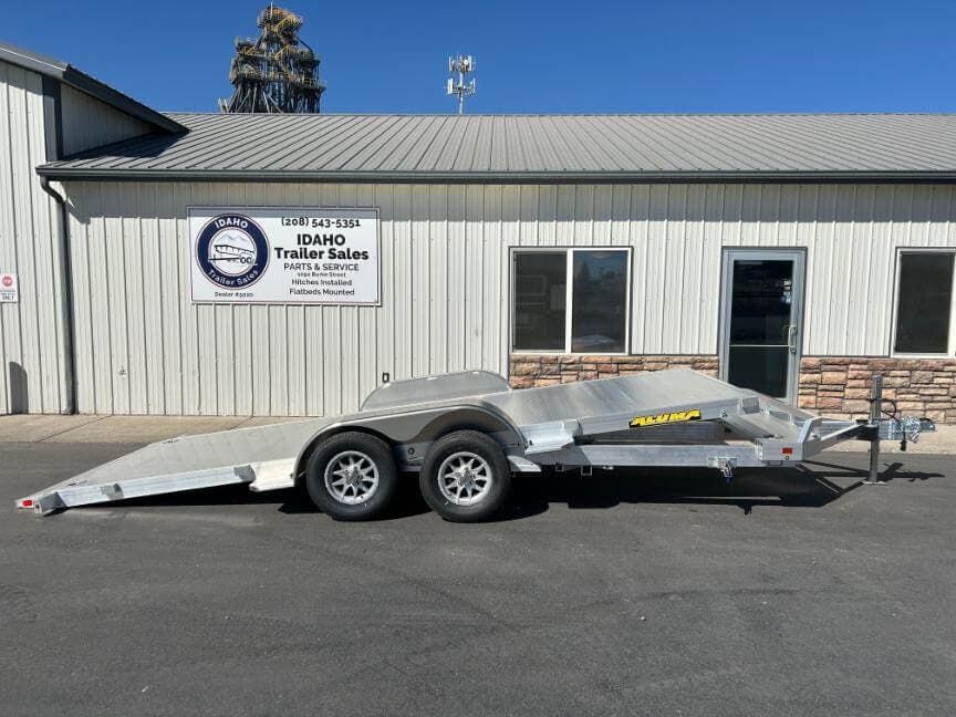 2027 Aluma 8218 Tilt 81'x19' 9' Tilt Deck Car Trailer Aluminum 7K