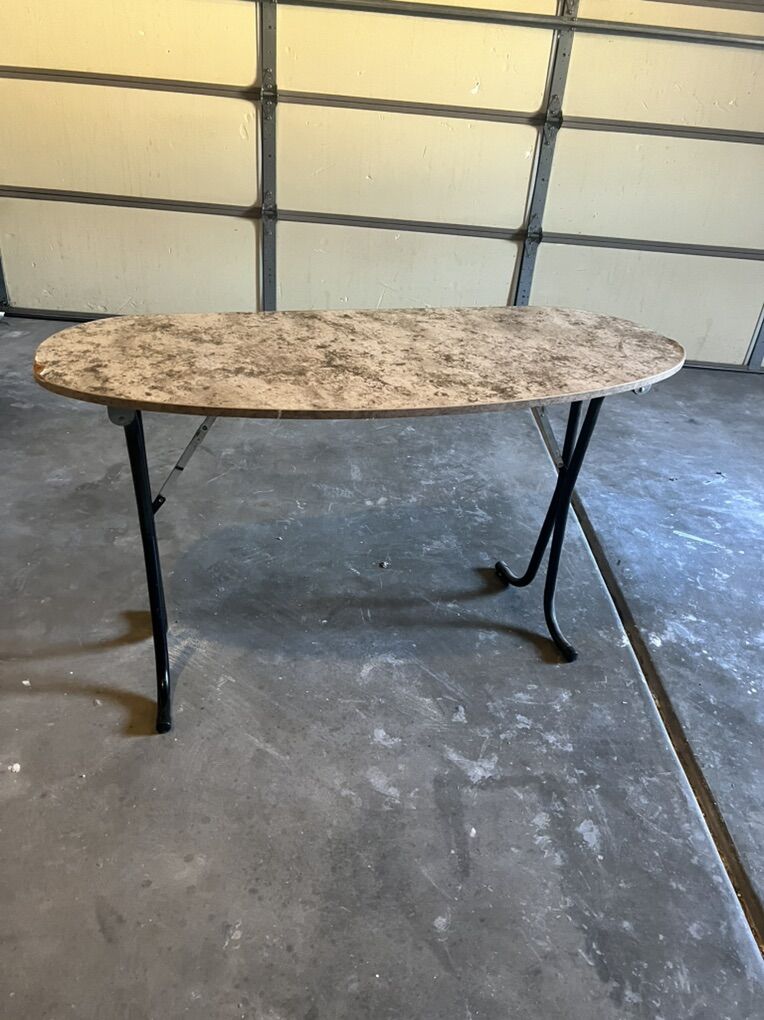 Folding Camping Trailer Table