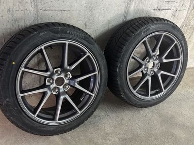 Tesla Model 3 18" Aero wheels and Pirelli SottoZero winter tires