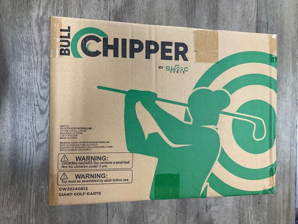 SWOOC BULL CHIPPER GOLF DARTS YARD GAME