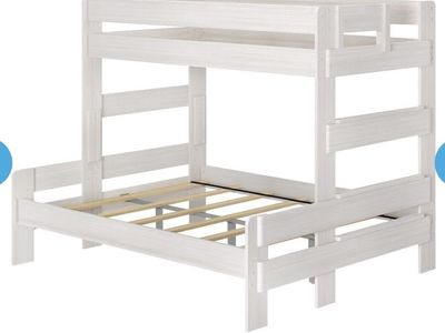 Modern Farmhouse Twin XL Over Queen Bunk Bed